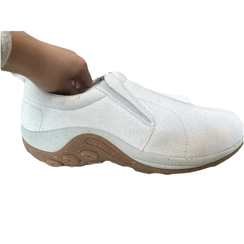 New Merrell Jungle Moc Eco Slip-on Shoes Hemp Women's Size 9.5 Comfortable